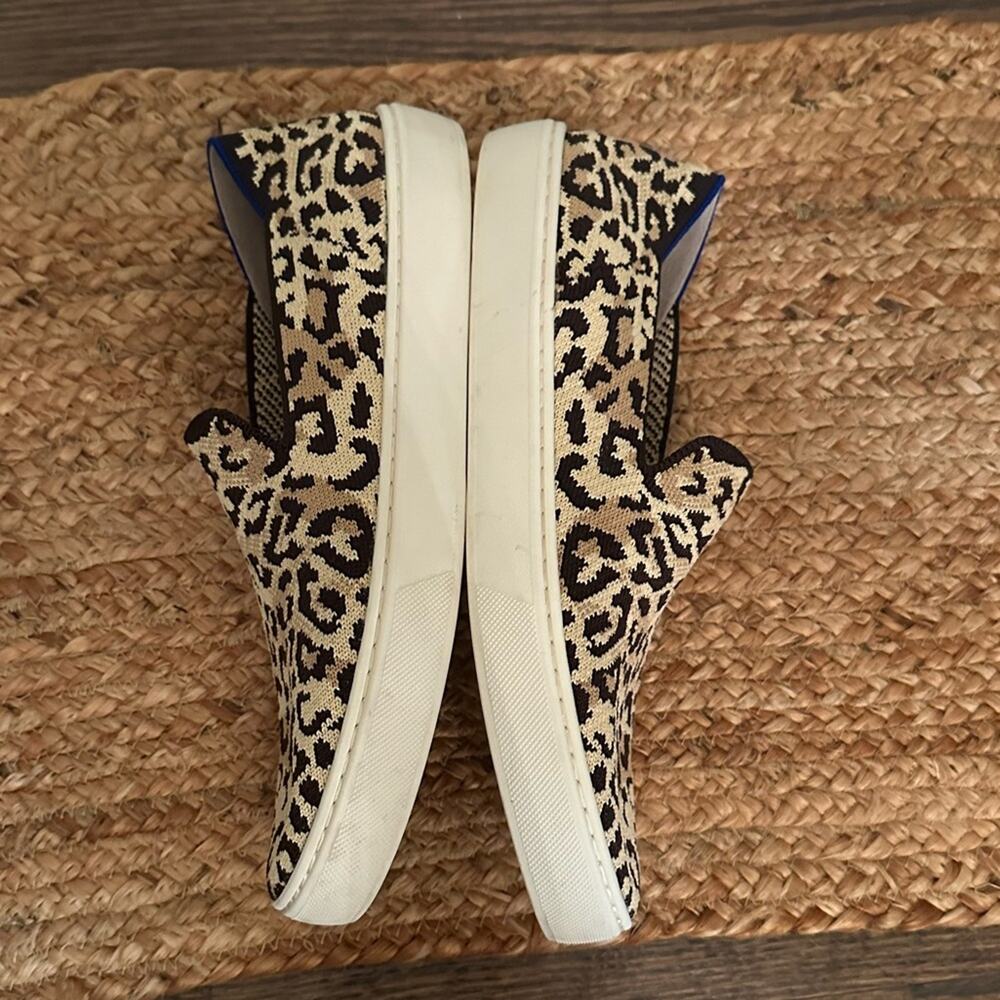 Rothy’s The Slip On Sneaker Camo Cat Women’s Size 8.5 - Picture 6 of 13
